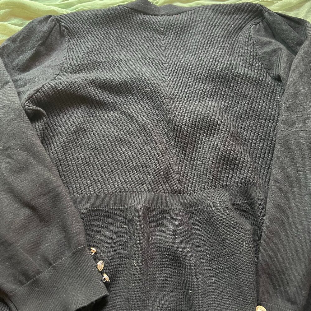 Black Cardigan - Picture 2 of 4